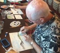 bronstein-watercolor-celebrity-cruise-caribbean