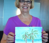 Marcie-J-Bronstein-watercolor-CelebritySolstice-painting